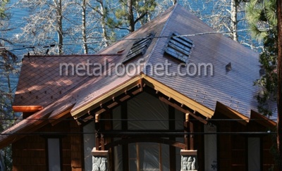 copper diamond shingles | Metal Roof Network