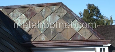 copper diamond shingles | Metal Roof Network