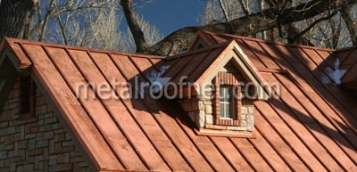 copper standing seam panels | Metal Roof Network