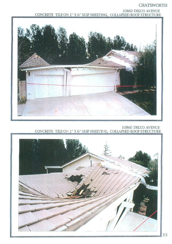 concrete tile damaged in earthquake | Metal Roof Network