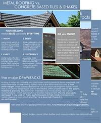 metal vs concrete | Metal Roof Network