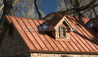 copper standing seam panels | Metal Roof Network