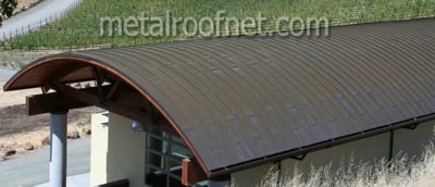 curved copper panel roof | Metal Roof Network