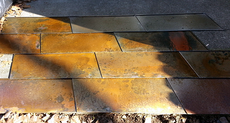 Corten Interlocking Shingle | MRN