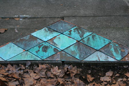 Aged copper plated stainless steel | MRN