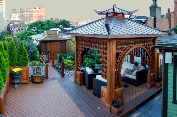 Chinese Tea House | Metal Roof Network